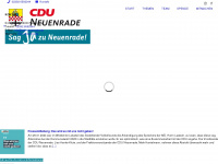 cdu-neuenrade.de Webseite Vorschau