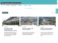 cdu-kreuztal.de Webseite Vorschau