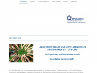 ufb-umu.com Webseite Vorschau