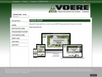 voere.com Webseite Vorschau