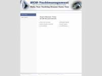 mcm-yachtmanagement.com Webseite Vorschau