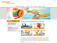 certoplast.com Webseite Vorschau