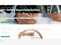cfk-gmbh.com Webseite Vorschau