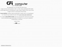 cfi-computer.de Webseite Vorschau