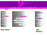 atrad.ch Webseite Vorschau