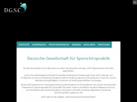 sportchiropraktik.de Webseite Vorschau