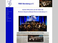 rbb-bensberg.de Webseite Vorschau