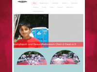 chon-jikwan.de Webseite Vorschau