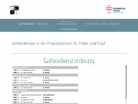 propstei-bochum.de Webseite Vorschau