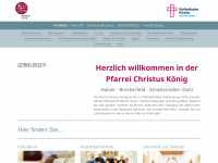 christus-koenig.de Webseite Vorschau