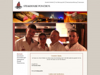 steakhouse-ponchos.com Webseite Vorschau