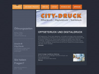 city-druck.com Webseite Vorschau
