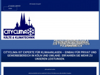 cityclima.de Webseite Vorschau
