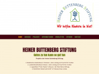 heiner-buttenberg-stiftung.de Webseite Vorschau