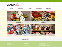clama-int.de Webseite Vorschau