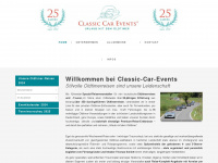 classic-car-events.de Webseite Vorschau