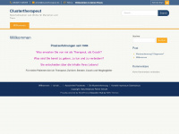 clustertherapeut.de Webseite Vorschau