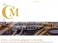 cm-uhrenundschmuck.de Webseite Vorschau