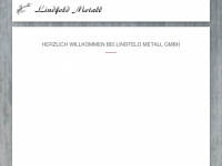 lindfeld-metall.de Webseite Vorschau