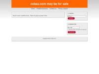 cobau.com Webseite Vorschau
