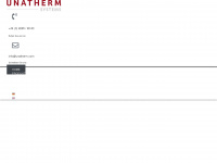 unatherm.com Webseite Vorschau