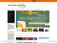 collegium-musicum-bad-honnef.de Webseite Vorschau
