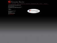 collinssigns.de Webseite Vorschau