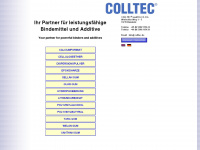 colltec.de Webseite Vorschau