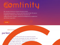 comfinity.de Webseite Vorschau