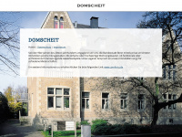 domscheit.de Webseite Vorschau
