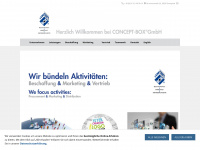 concept-box.de Webseite Vorschau