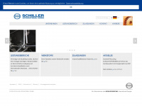 schiller-apparatebau.com Webseite Vorschau