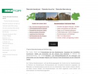 thema-standortanalyse.de Webseite Vorschau