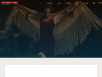 cristina-flamenco.ch Webseite Vorschau