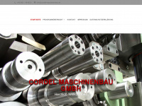cordel-maschinenbau.de Webseite Vorschau