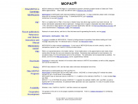 openmopac.net Webseite Vorschau
