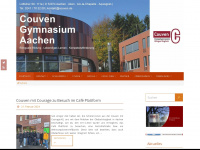 couven-gymnasium.de Webseite Vorschau