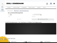 croll-sondermann.de Webseite Vorschau