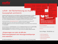 cufix.de Webseite Vorschau