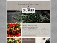 culinariaitalia.de Webseite Vorschau