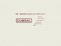 cumsal.de Webseite Vorschau
