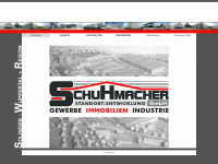schumacher-projekte.de Webseite Vorschau
