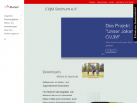 cvjm-bochum.de Webseite Vorschau