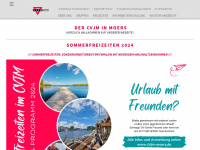 cvjm-moers.de Webseite Vorschau