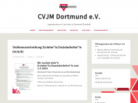 cvjm-dortmund.de Webseite Vorschau