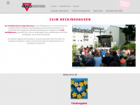 cvjm-heckinghausen.de Webseite Vorschau