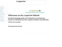 longericher.de Webseite Vorschau