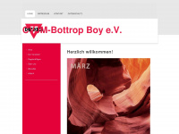 cvjm-bottrop-boy.de Webseite Vorschau