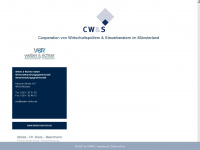 cw-s.de Webseite Vorschau
