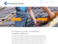 dachdecker-conrads.de Webseite Vorschau